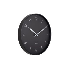 Nástenné hodiny Karlsson 5950BK, 40cm